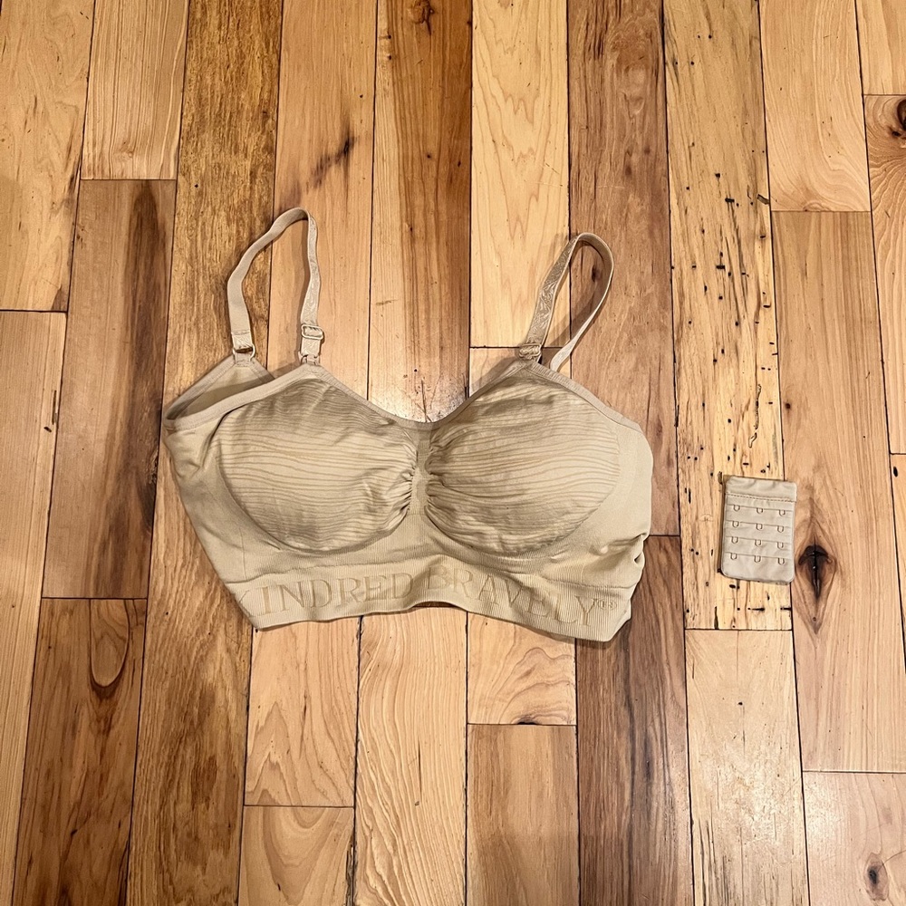 NWOT Kindred Bravely Sublime Nursing and Hands Free Pumping Bra - Tan